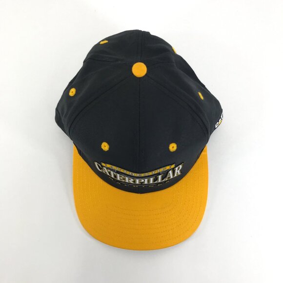 Vintage Caterpillar Authentic Machines Snapback Cap Hat Tonkin Adjustable - Picture 5 of 9